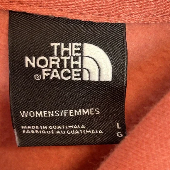 The North Face Hoodie Womens Large Pink Get Lost Moab Graphic Pullover Camping - Picture 3 of 14